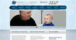 Desktop Screenshot of moscowfamilymedicine.com
